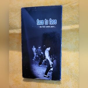 "face to face the first seven years..." VHS Tape